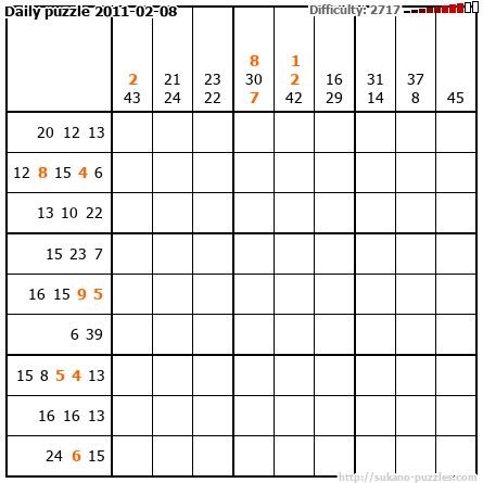 Daily puzzle 2011-02-08
