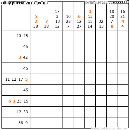 Daily puzzle 2013-09-03