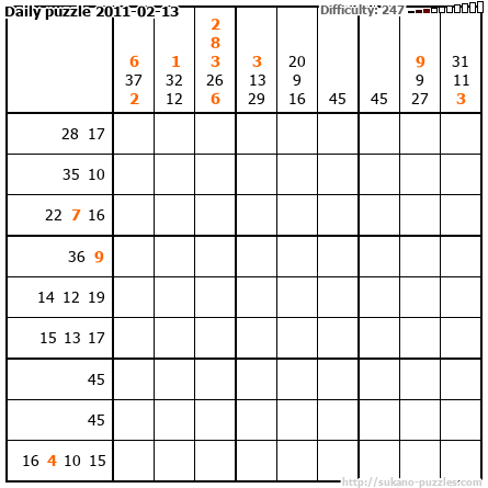 Daily puzzle 2011-02-13