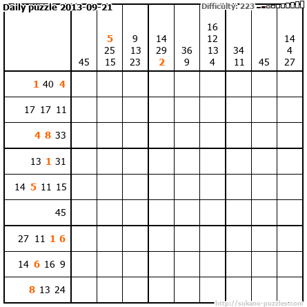 Daily puzzle 2013-09-21