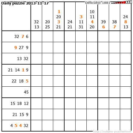 Daily puzzle 2013-11-17