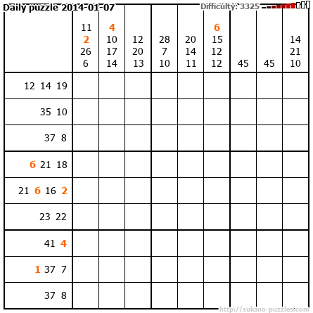 Daily puzzle 2014-01-07