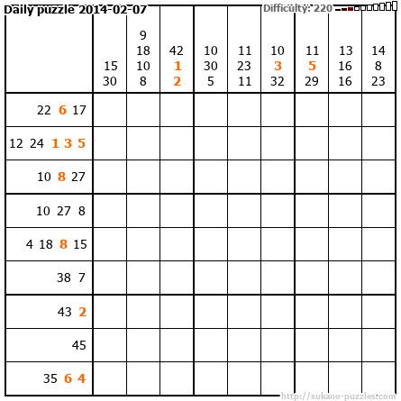 Daily puzzle 2014-02-07