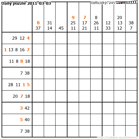 Daily puzzle 2011-03-03