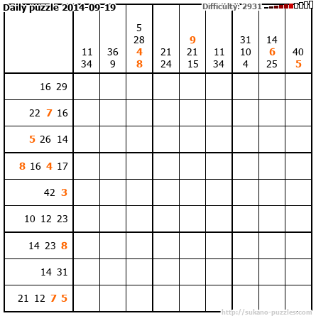 Daily puzzle 2014-09-19
