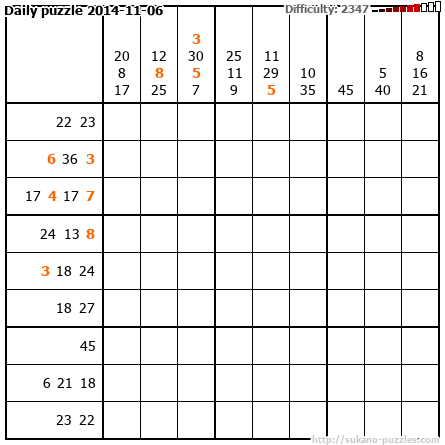 Daily puzzle 2014-11-06