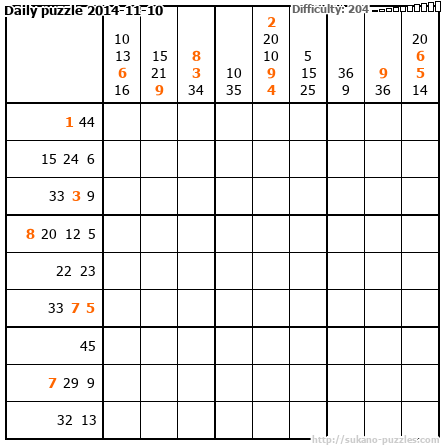 Daily puzzle 2014-11-10