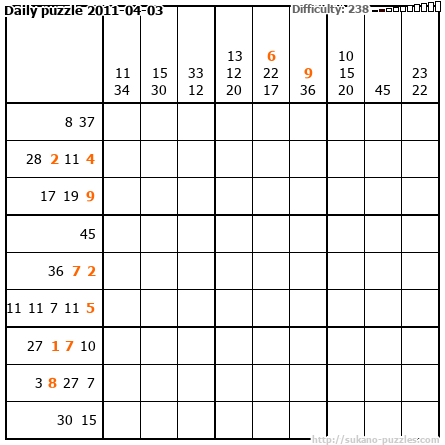 Daily puzzle 2011-04-03