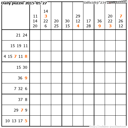 Daily puzzle 2015-05-27