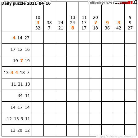Daily puzzle 2011-04-16