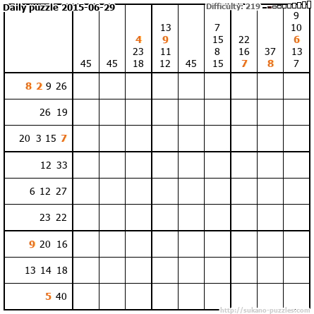 Daily puzzle 2015-06-29
