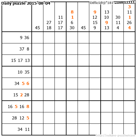 Daily puzzle 2015-08-04