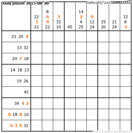 Daily puzzle 2015-08-20