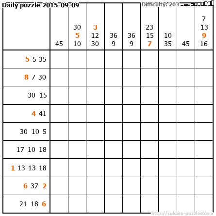 Daily puzzle 2015-09-09