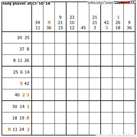 Daily puzzle 2015-10-18