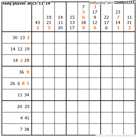 Daily puzzle 2015-11-19