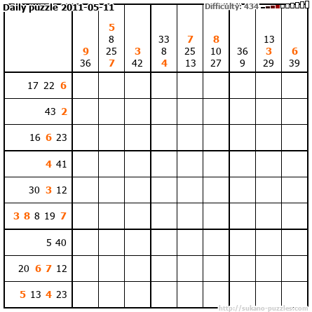 Daily puzzle 2011-05-11