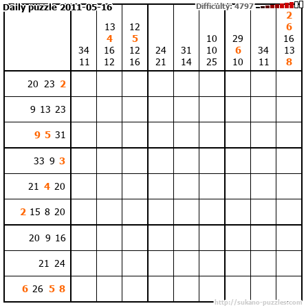 Daily puzzle 2011-05-16