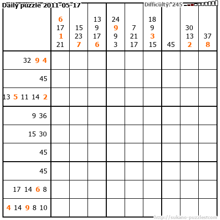 Daily puzzle 2011-05-17