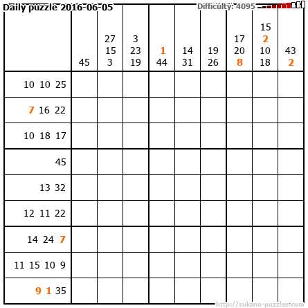Daily puzzle 2016-06-05
