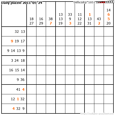 Daily puzzle 2011-05-24