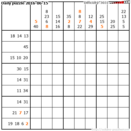 Daily puzzle 2016-06-15