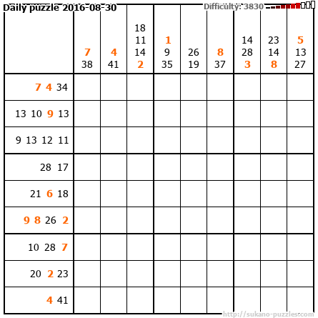 Daily puzzle 2016-08-30