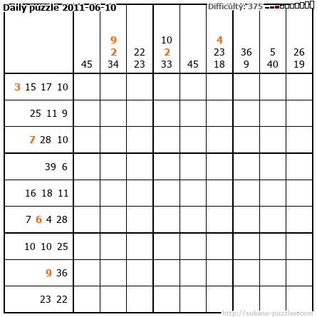 Daily puzzle 2011-06-10