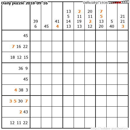 Daily puzzle 2018-09-16