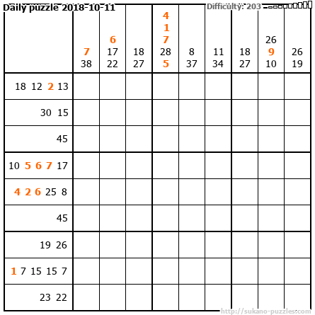 Daily puzzle 2018-10-11