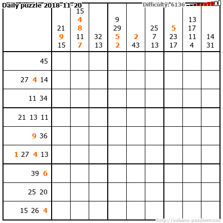 Daily puzzle 2018-11-20