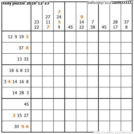 Daily puzzle 2018-12-23