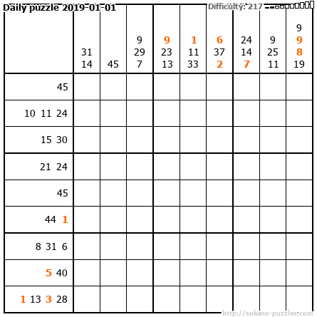 Daily puzzle 2019-01-01