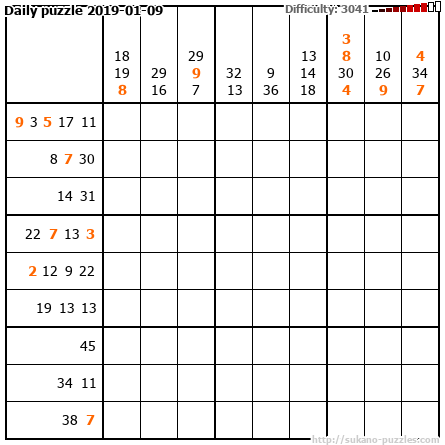 Daily puzzle 2019-01-09