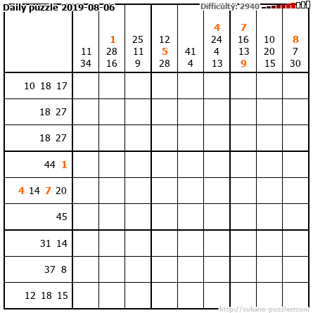 Daily puzzle 2019-08-06