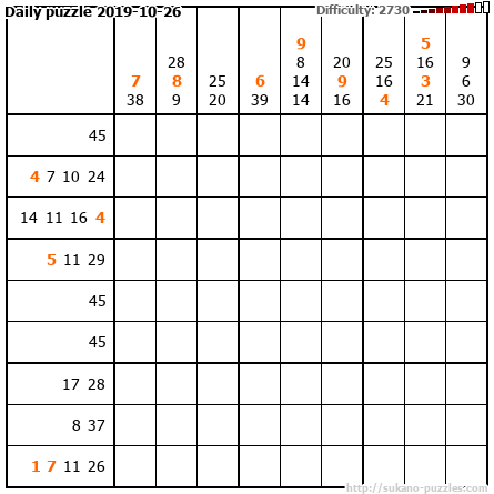 Daily puzzle 2019-10-26