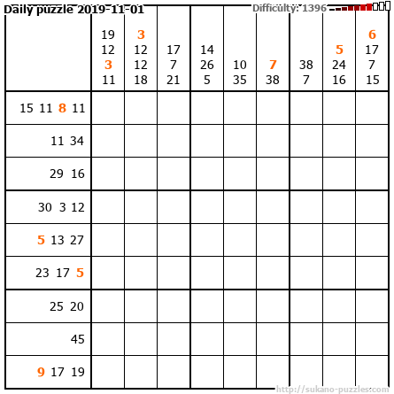 Daily puzzle 2019-11-01