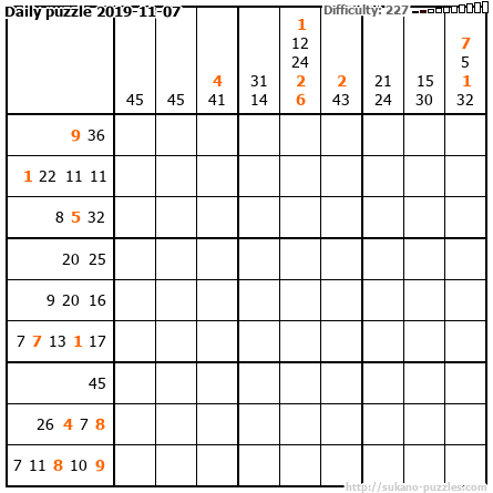 Daily puzzle 2019-11-07