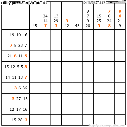 Daily puzzle 2020-06-18
