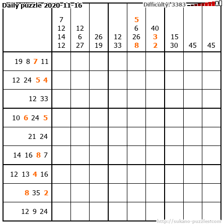 Daily puzzle 2020-11-16