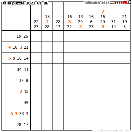 Daily puzzle 2021-01-06