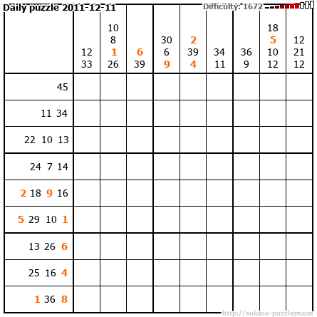 Daily puzzle 2011-12-11