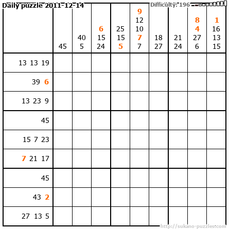 Daily puzzle 2011-12-14