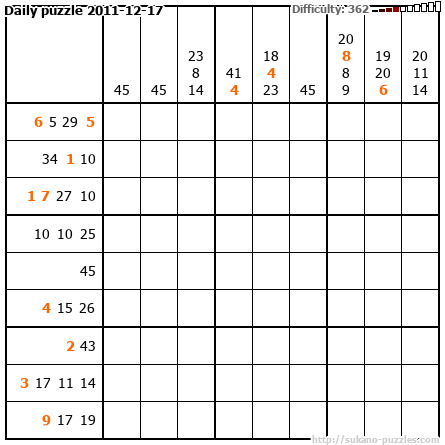 Daily puzzle 2011-12-17