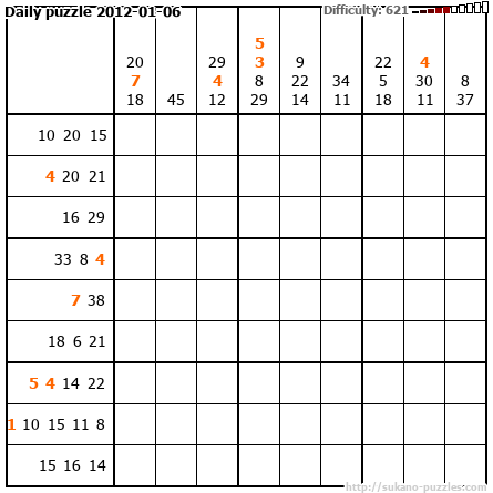 Daily puzzle 2012-01-06