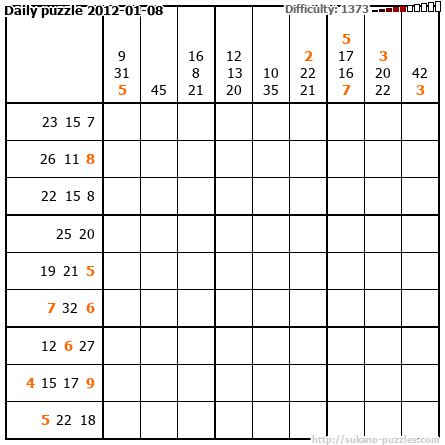 Daily puzzle 2012-01-08
