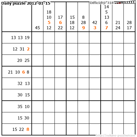 Daily puzzle 2012-01-15