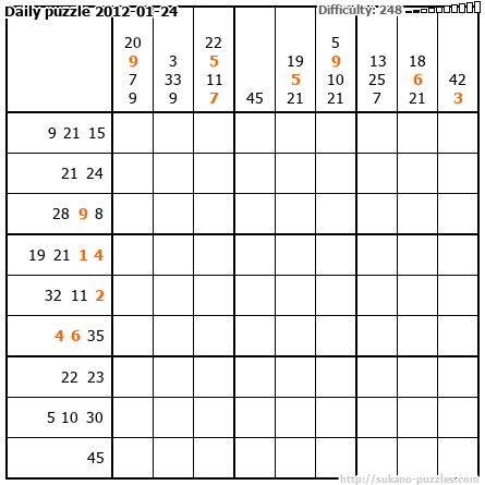 Daily puzzle 2012-01-24