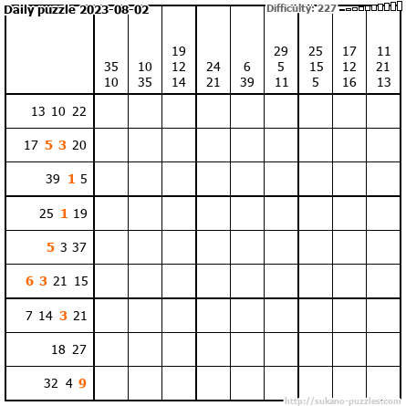 Daily puzzle 2023-08-02