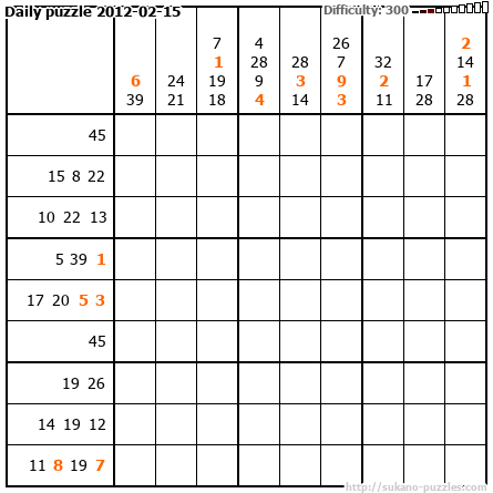 Daily puzzle 2012-02-15